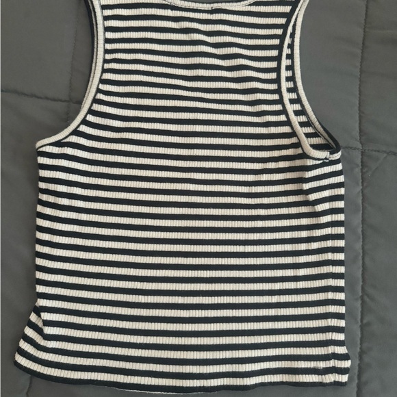 Ambiance Striped Tank Top (S) - Picture 2 of 9